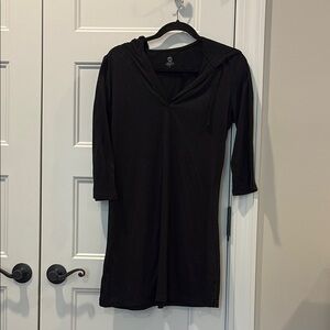 3/$10 sale! Black Hooded Coverup
